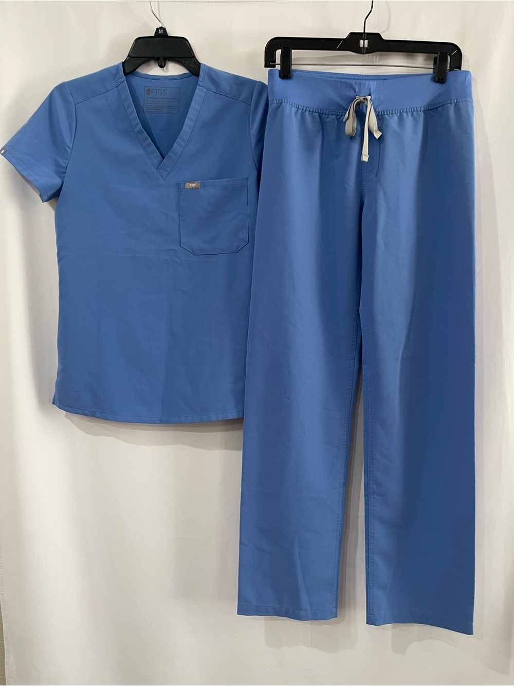 FIGS scrub set Blue XXS top XS bottom
